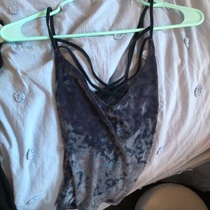 Velvet tank top